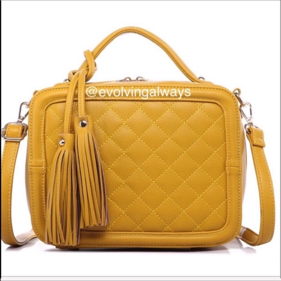Lux Bag Beautiful Mustard Color Sizable